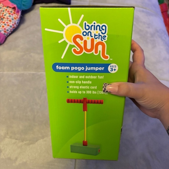 Bring On The Sun Foam Pogo Jumper - Indoor/Outdoor Fun - Picture 3 of 4